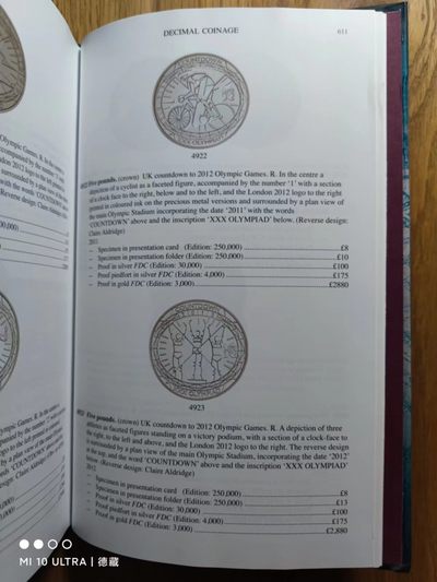 【德藏】世界币章目录书籍专场拍卖 英国钱币目录 2013年版