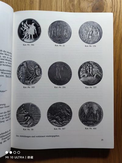 【德藏】世界币章目录书籍专场拍卖 歌德纪念章图录