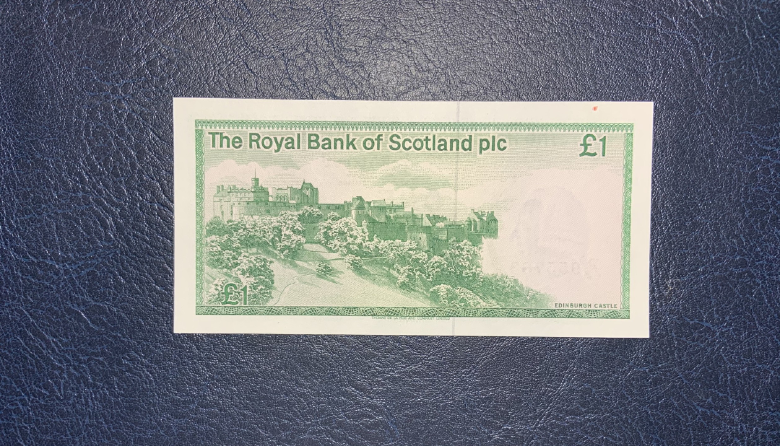 收藏联盟Quantum Auction 第204期拍卖 苏格兰1986年1镑 品相UNC- 纸张有原始杂质 