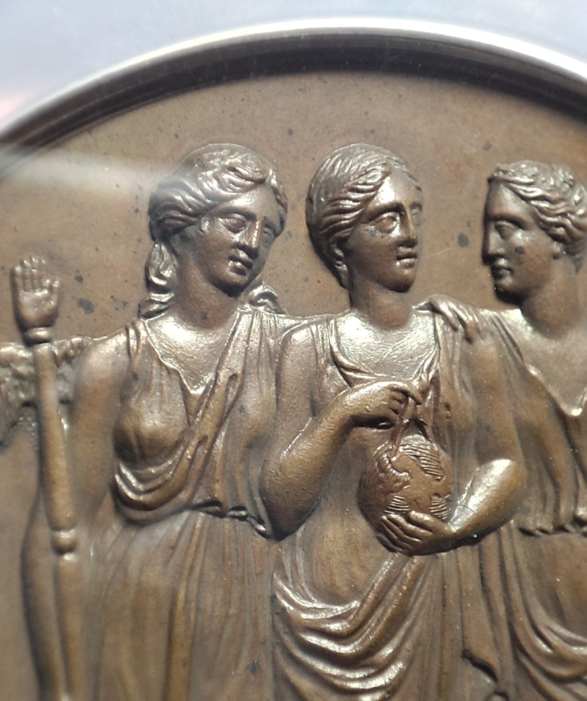 八角银章NGC章牌特卖会 1841科学大会纪念铜章NGC大盒