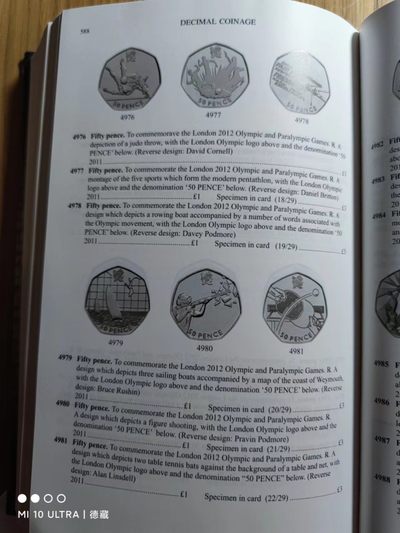 【德藏】世界币章目录书籍专场拍卖 英国钱币目录 2011年版