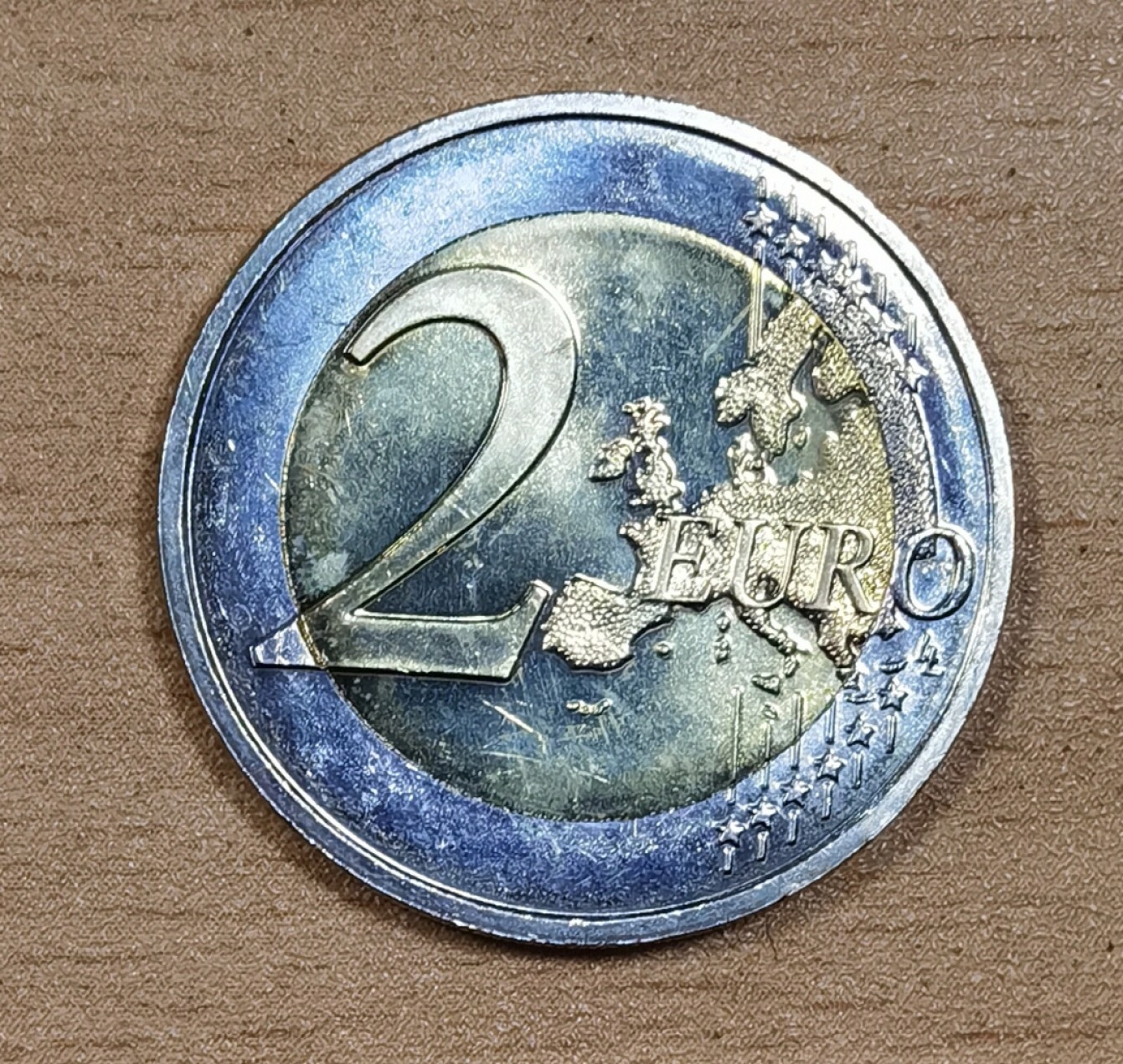 北京马甸外国币专卖微拍第八十八期，外国非贵金属流通币，纪念币专场，陆续上新，欢迎关注 2017年法国 雕塑家奥古斯特-罗丹逝世佰年 2欧元双色纪念币