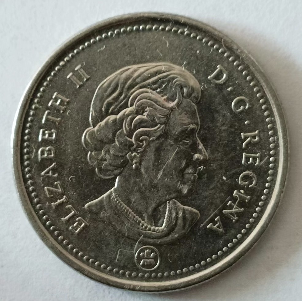 泡泡堂第135期  世界硬币专场（无押金，无佣金，捡漏，全场20包邮，偏远地区除外） 加拿大25分老年