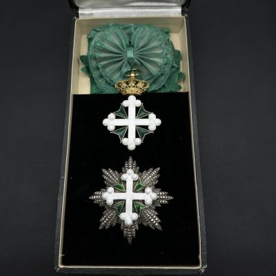 勋章奖章交易所11月05日群拍 - 意大利大十字级圣瑞斯及拉萨路勋章