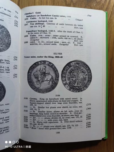 【德藏】世界币章目录书籍专场拍卖 英国钱币目录 1976年版