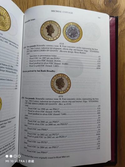 【德藏】世界币章目录书籍专场拍卖 英国钱币目录 2012年版