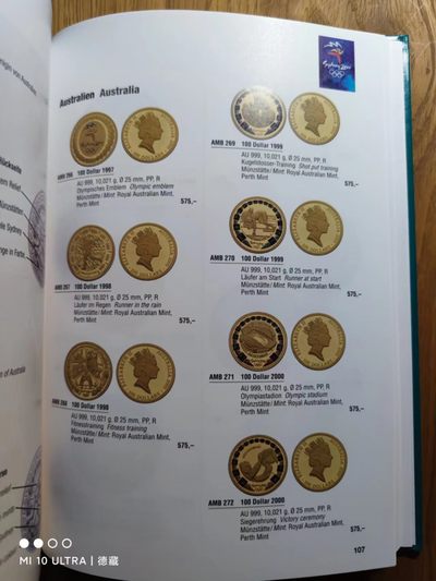 【德藏】世界币章目录书籍专场拍卖 巴滕贝格 奥林匹克钱币目录 1952-2016年