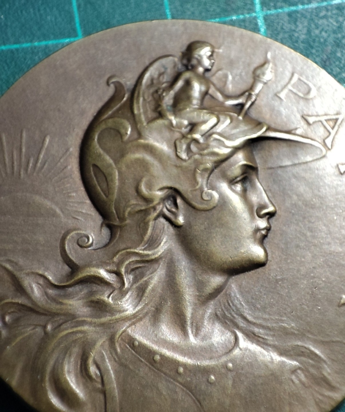 八角银章NGC章牌特卖会 法国天使头盔的女神玛丽安娜铜章少见品种