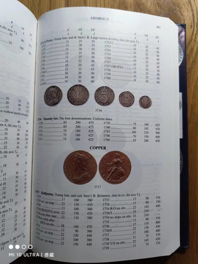 【德藏】世界币章目录书籍专场拍卖 英国钱币目录 2011年版