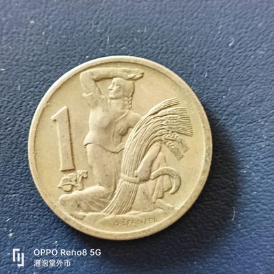 泡泡堂微拍第十九幕精品硬币专场👿👿，零佣金，零押金，满二十元包邮 - 捷克1924年1g朗大镍币。