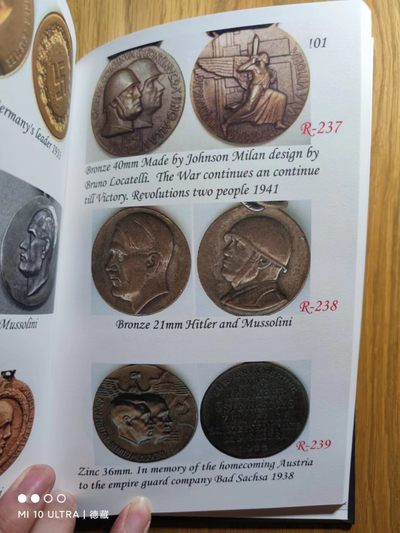 【德藏】世界币章目录书籍专场拍卖 元首代用币纪念章图录