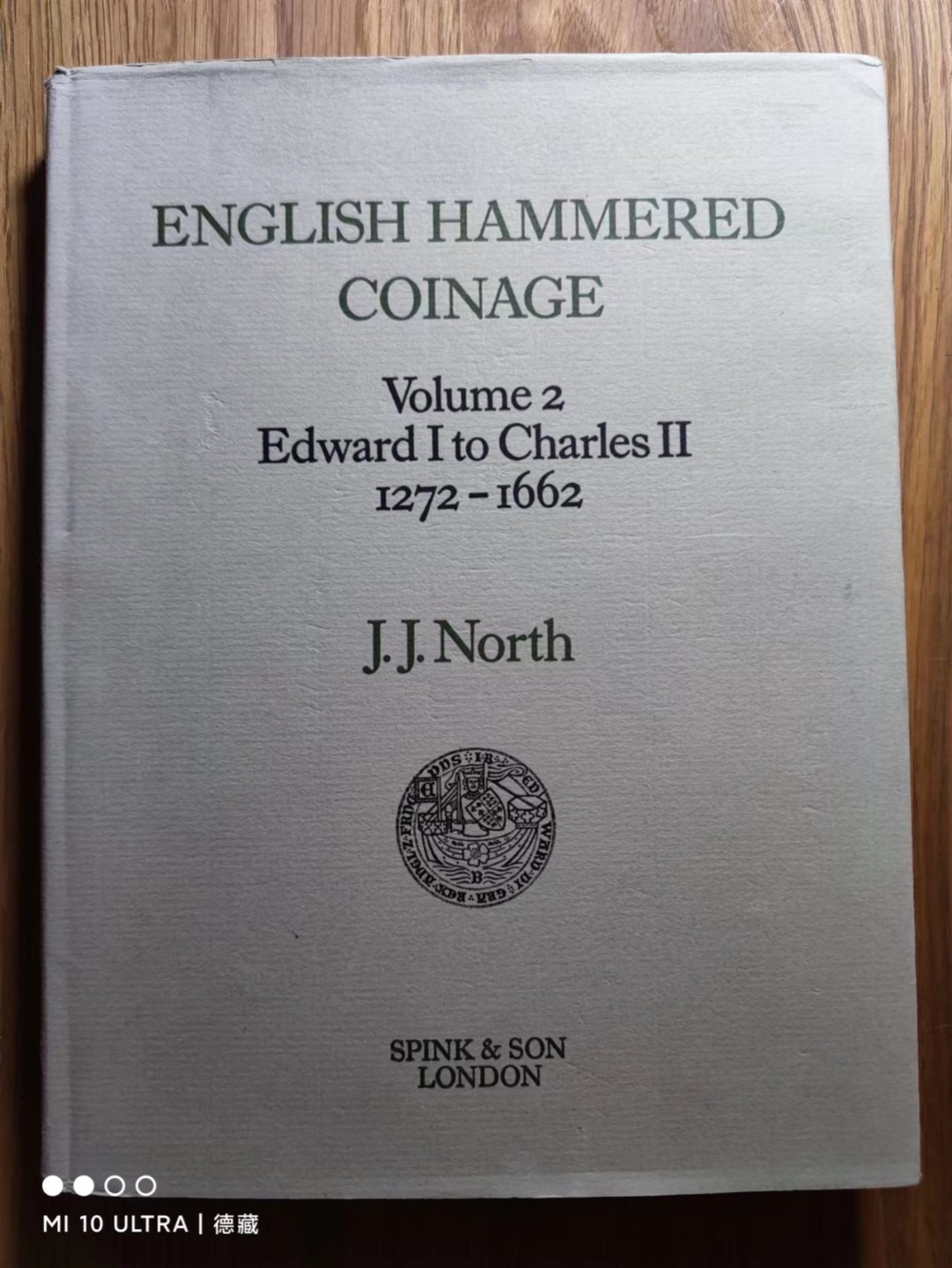 【德藏】世界币章目录书籍专场拍卖 英国打制币目录 1272-1662年
