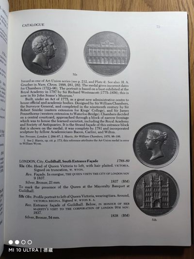 【德藏】世界币章目录书籍专场拍卖 英国19世纪建筑纪念章图录