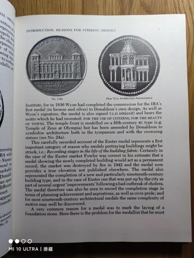 【德藏】世界币章目录书籍专场拍卖 英国19世纪建筑纪念章图录