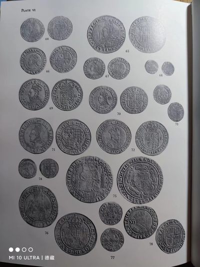 【德藏】世界币章目录书籍专场拍卖 英国打制币目录 1272-1662年