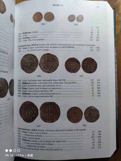 【德藏】世界币章目录书籍专场拍卖 英国钱币目录 2013年版