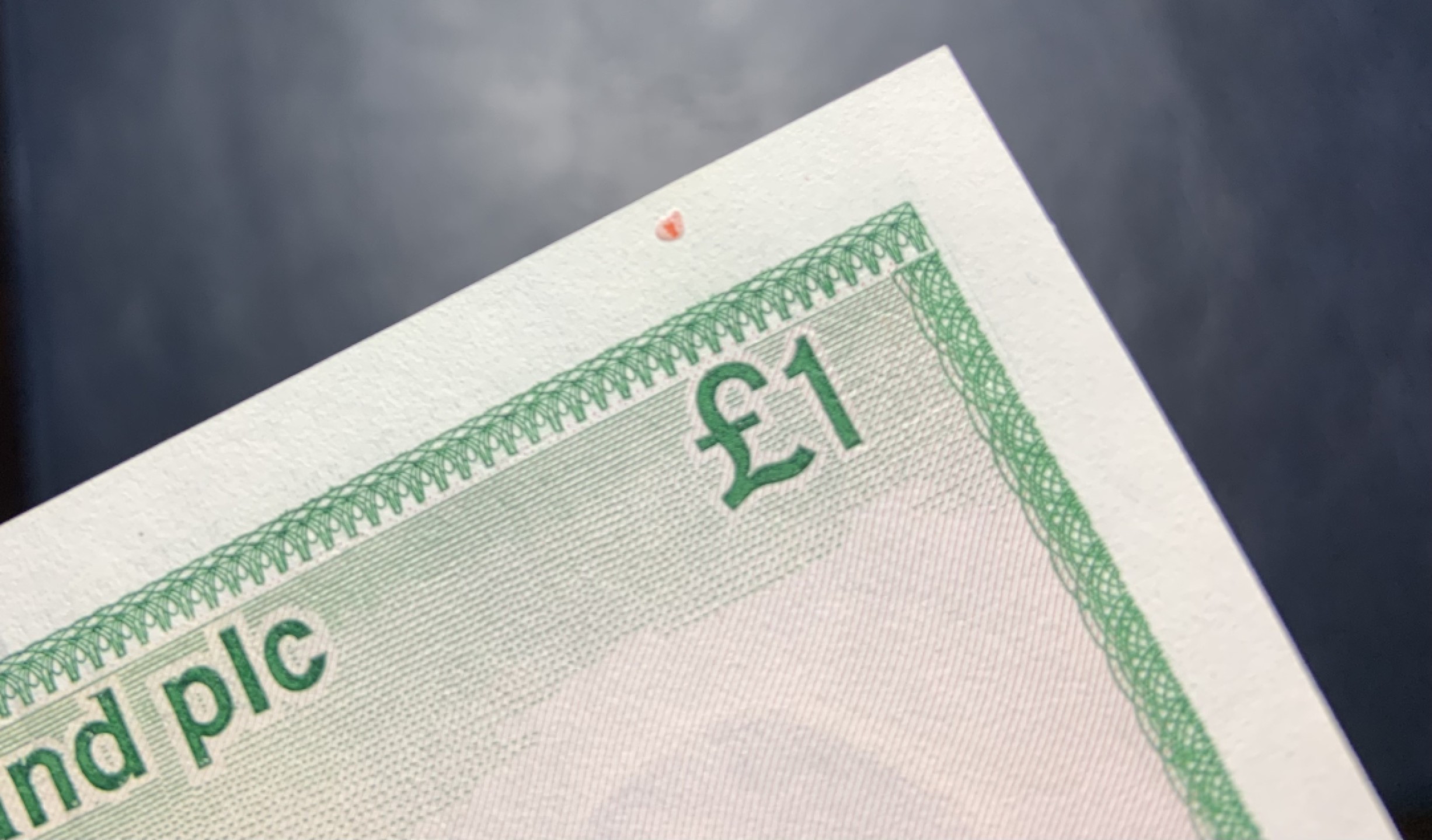 收藏联盟Quantum Auction 第204期拍卖 苏格兰1986年1镑 品相UNC- 纸张有原始杂质 