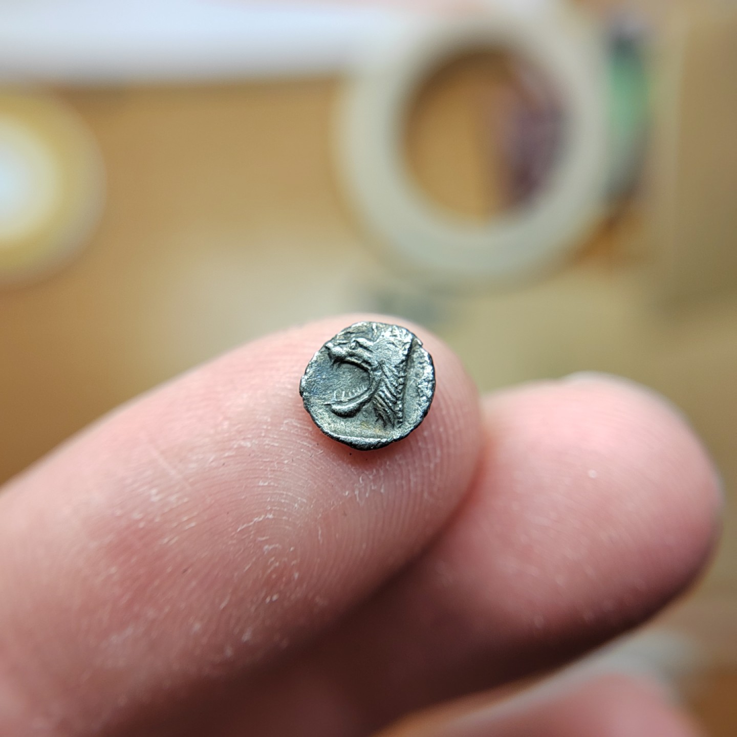 王之爱好～外国钱币 古希腊咆哮狮子银币