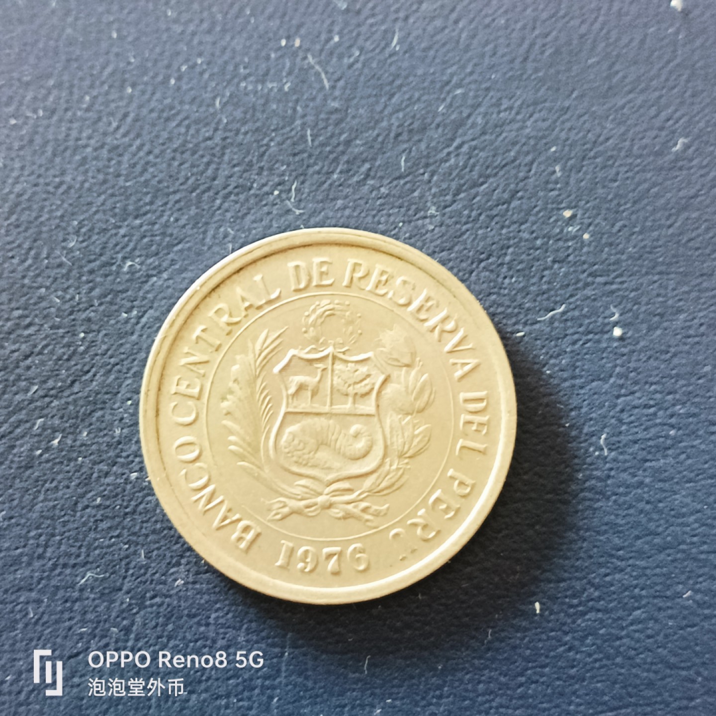 泡泡堂微拍第十九幕精品硬币专场👿👿，零佣金，零押金，满二十元包邮 秘鲁1976年5索尔