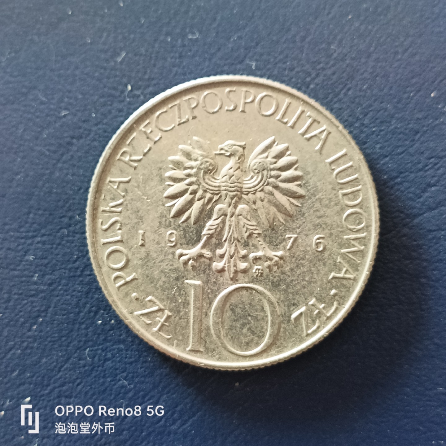泡泡堂微拍第十九幕精品硬币专场👿👿，零佣金，零押金，满二十元包邮 波兰76年10Zt