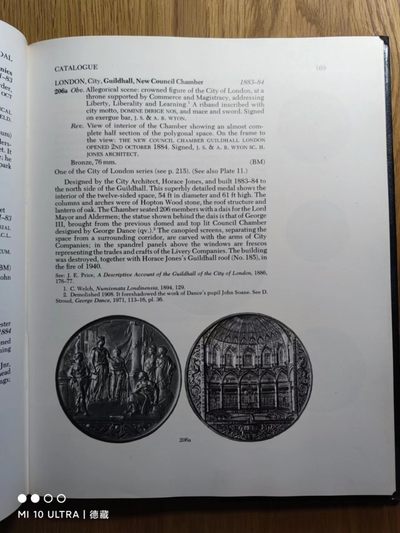 【德藏】世界币章目录书籍专场拍卖 英国19世纪建筑纪念章图录