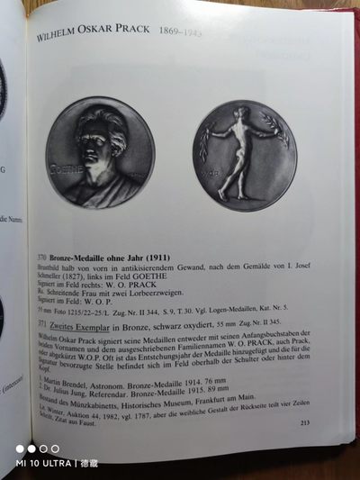 【德藏】世界币章目录书籍专场拍卖 歌德纪念章图录