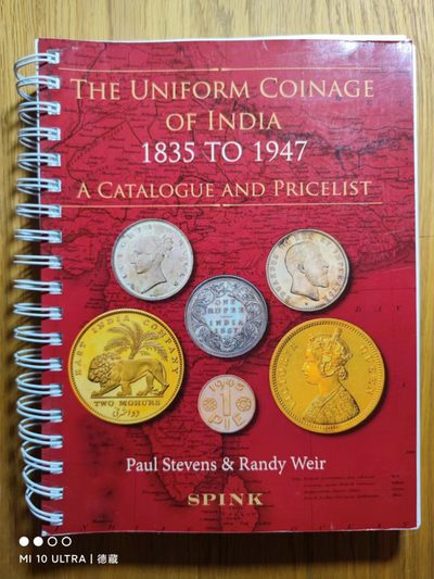 【德藏】世界币章目录书籍专场拍卖 - 印度钱币目录 1835-1947年