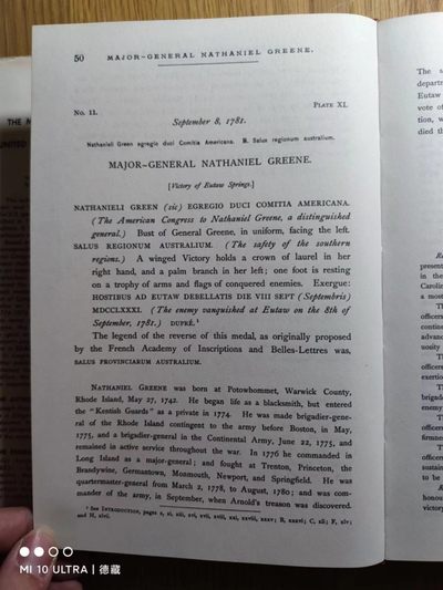 【德藏】世界币章目录书籍专场拍卖 美国纪念章历史 1776-1876年 