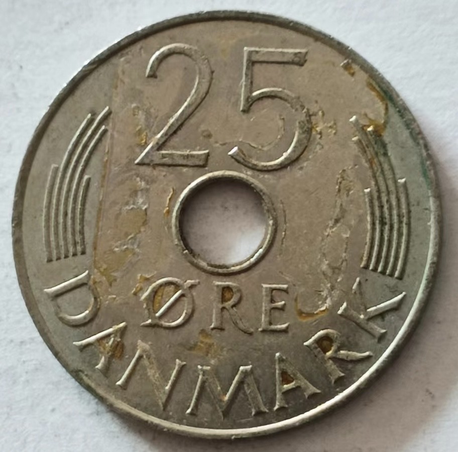 泡泡堂第135期  世界硬币专场（无押金，无佣金，捡漏，全场20包邮，偏远地区除外） 丹麦25欧尔