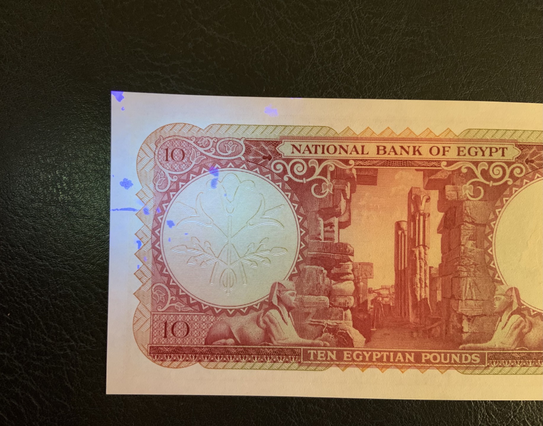 收藏联盟Quantum Auction 第204期拍卖 埃及1958年10镑 品相UNC- 