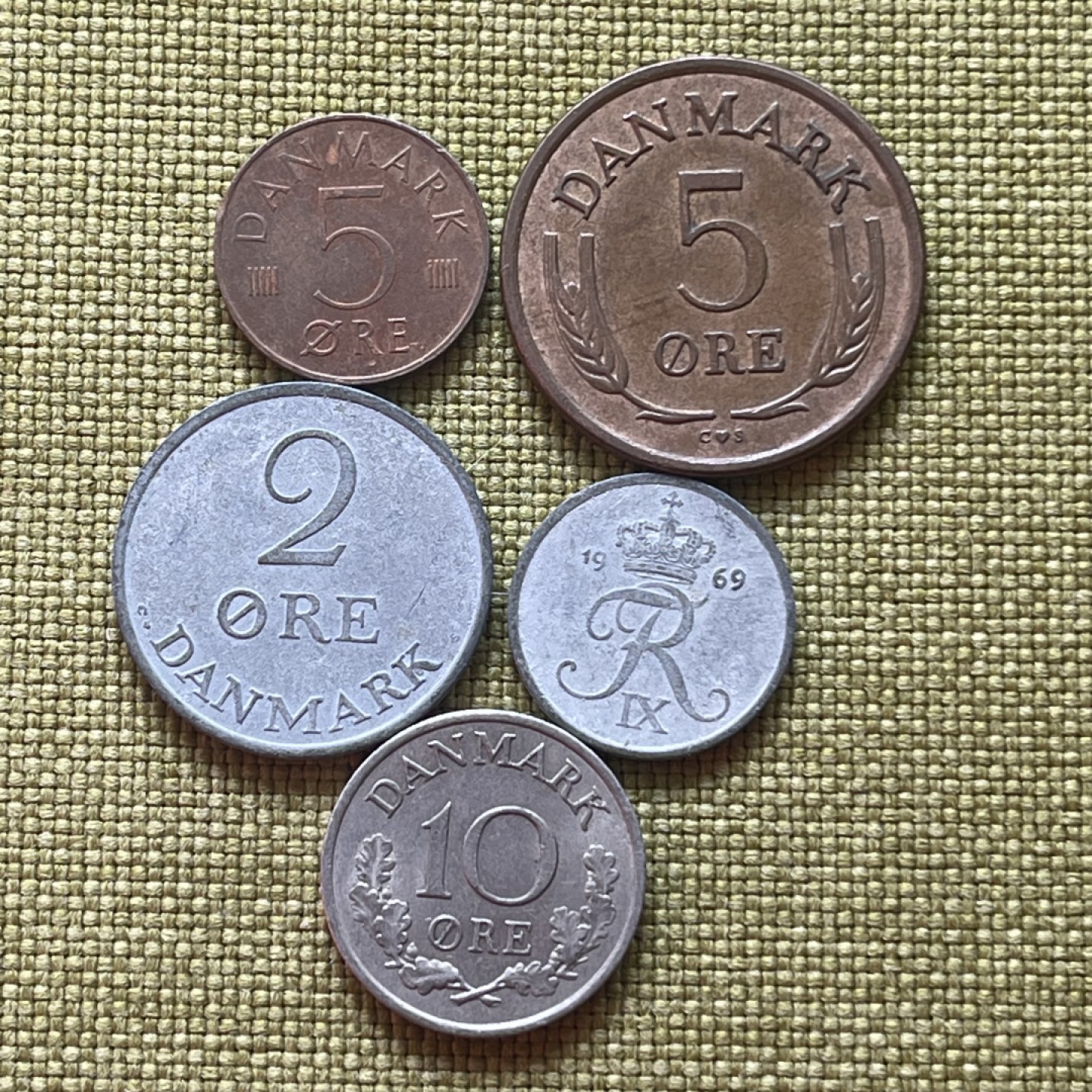 外国硬币0元起拍（21） 丹麦5