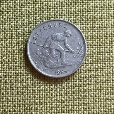 外国硬币0元起拍（21） - 卢森堡1法郎