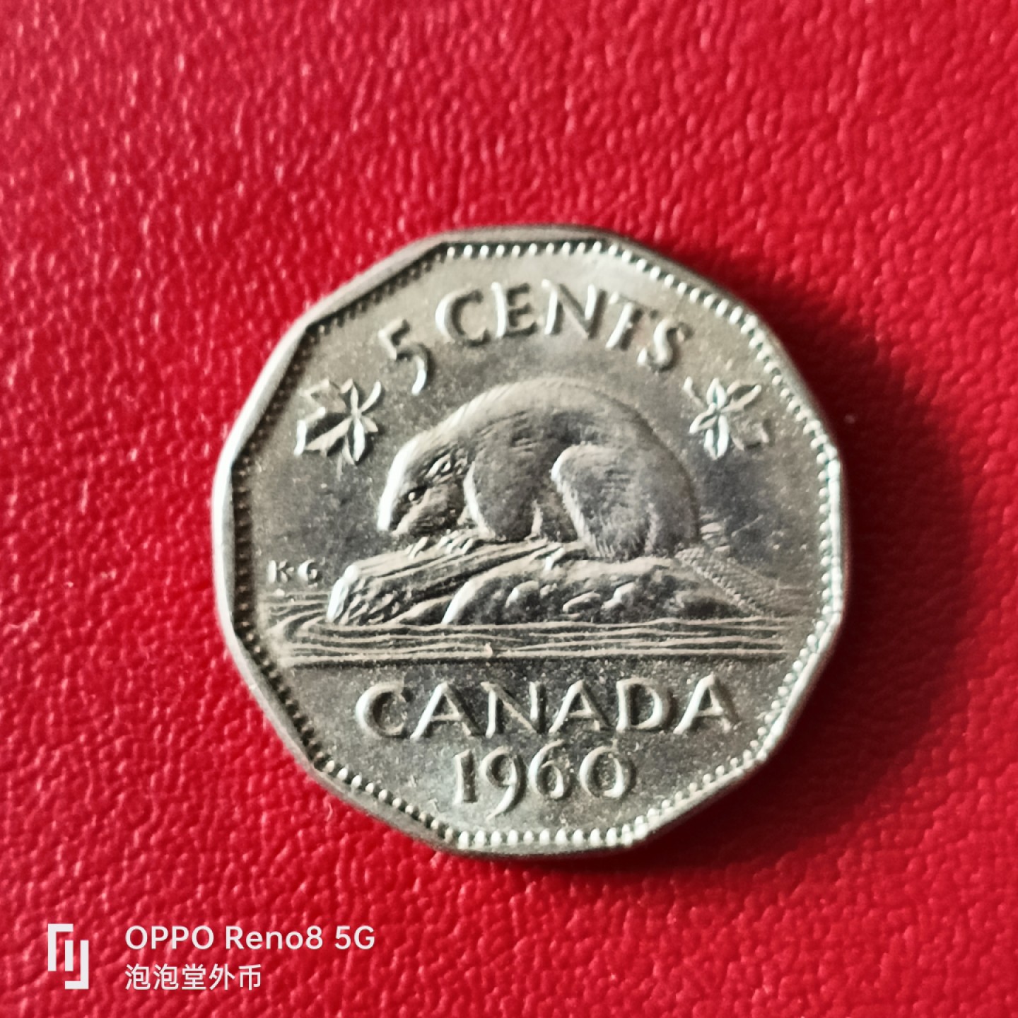 泡泡堂微拍第二十幕精品硬币捡漏专场👿👿，零佣金，零押金，满二十元包邮 加拿大60年多边五分。
