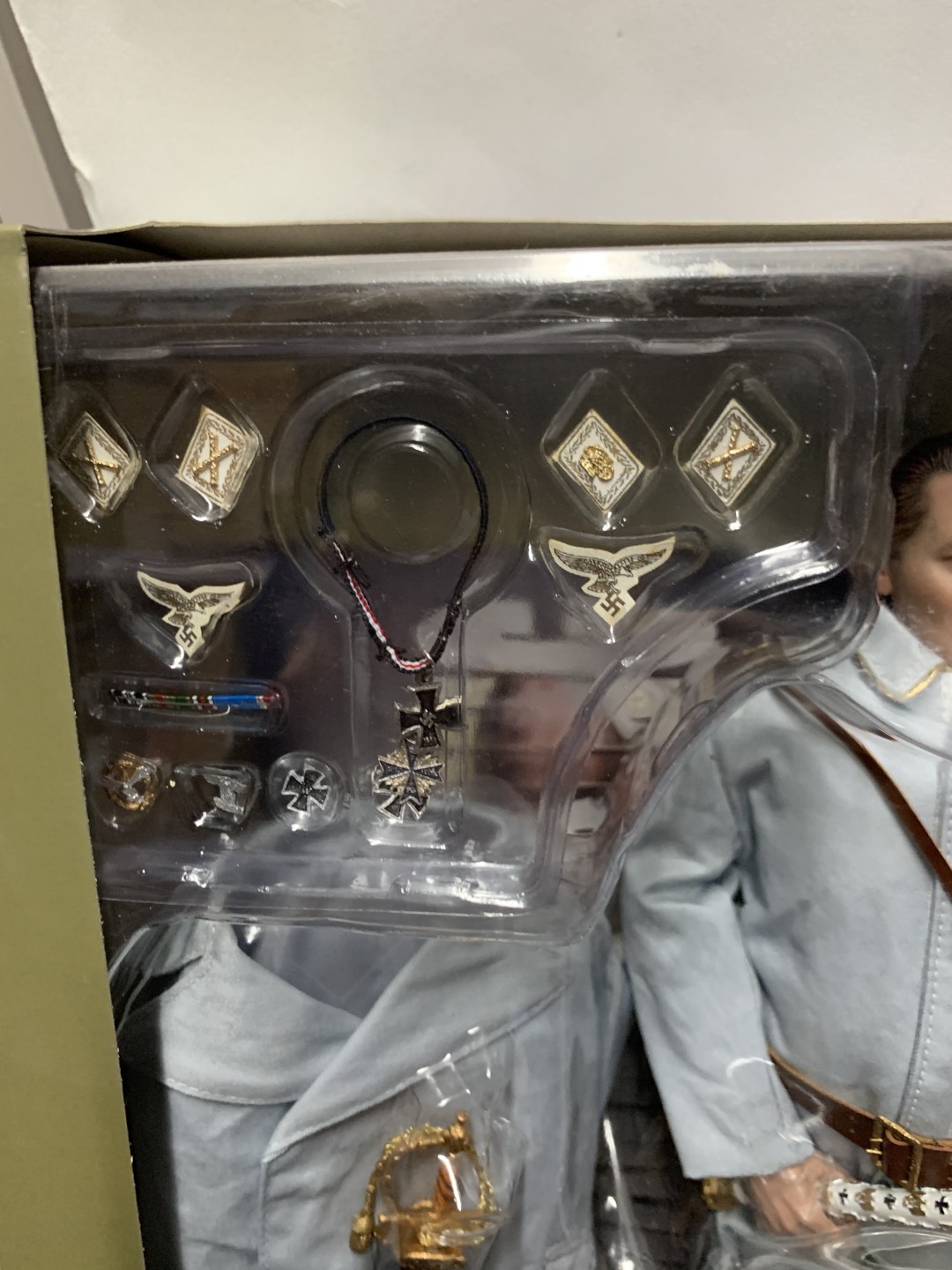 零元拍：绝版 DID 3R 1/6 白衣版 戈林元帅，全新未拆。