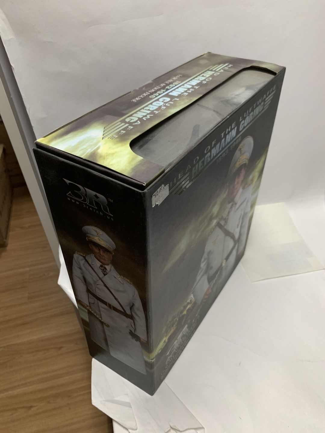 零元拍：绝版 DID 3R 1/6 白衣版 戈林元帅，全新未拆。