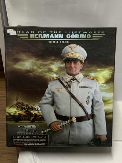 零元拍：绝版 DID 3R 1/6 白衣版 戈林元帅，全新未拆。 - 零元拍：绝版 DID 3R 1/6 白衣版 戈林元帅，全新未拆。