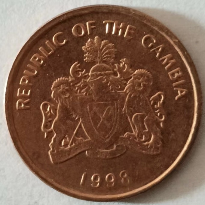 泡泡堂第137期  世界硬币专场（无押金，无佣金，捡漏，全场20包邮，偏远地区除外） 冈比亚一布图