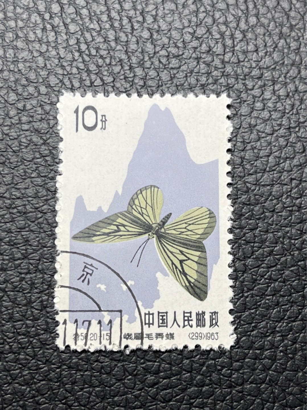 洪涛臻品 精选邮票限时拍卖第七十三期 特56蝴蝶盖销  钢戳，全品 20-15一枚★六珍三俗稀缺货★版撕全品嘎嘎绝，钢戳，面艳胶白，六珍之一，非常受欢迎的品种，新票价格高，盖销全品不要错过 