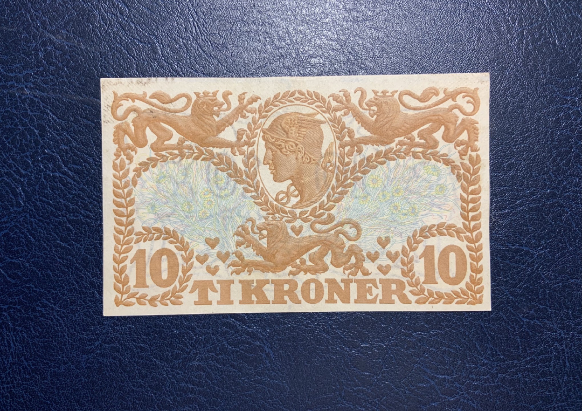 收藏联盟Quantum Auction 第205期拍卖 丹麦1945年10克朗 品相AU