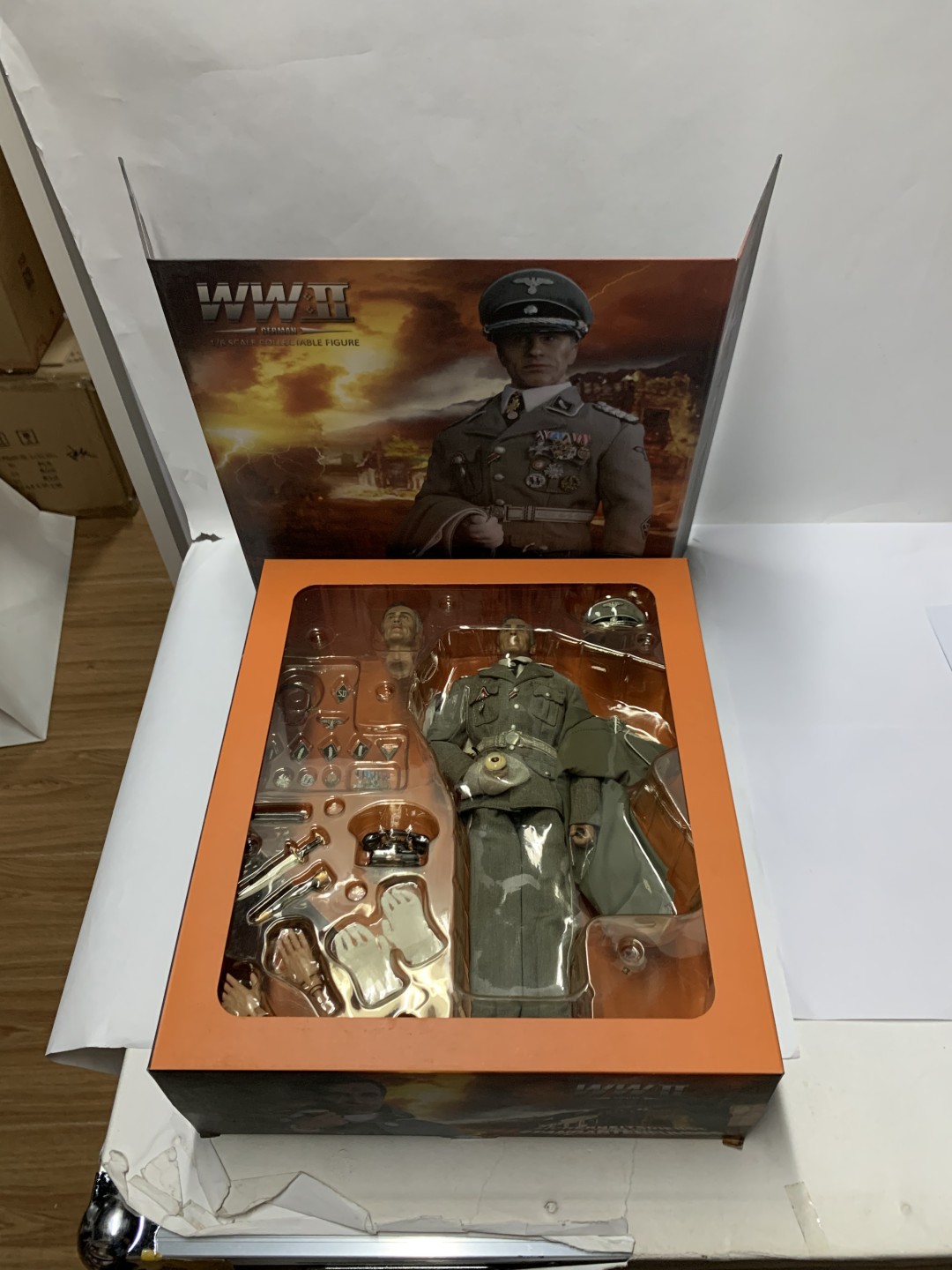 零元拍：DID 80080 1/6 帝国保安局党卫军旗队长