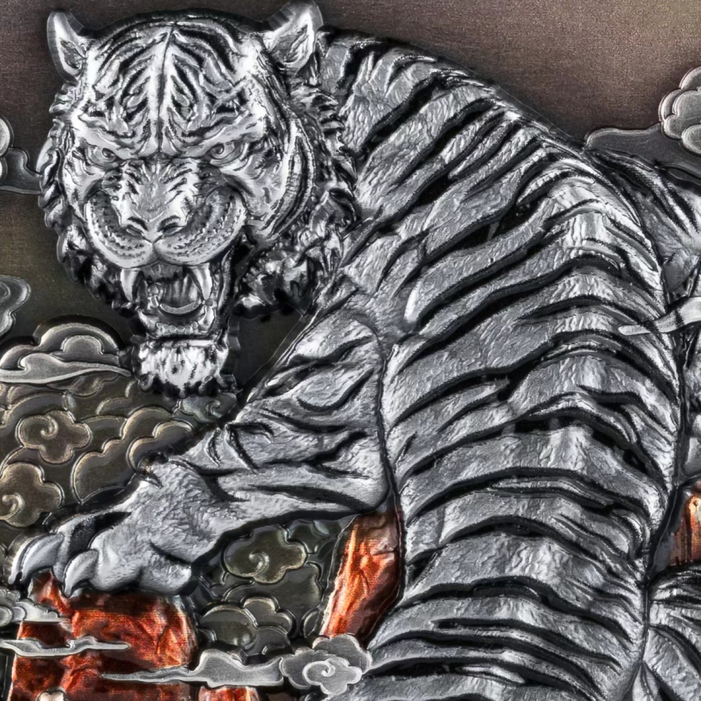 【预售】2022 上古六神兽-白虎 The White Tiger 【预售】上古六神兽-白虎 The White Tiger  2022