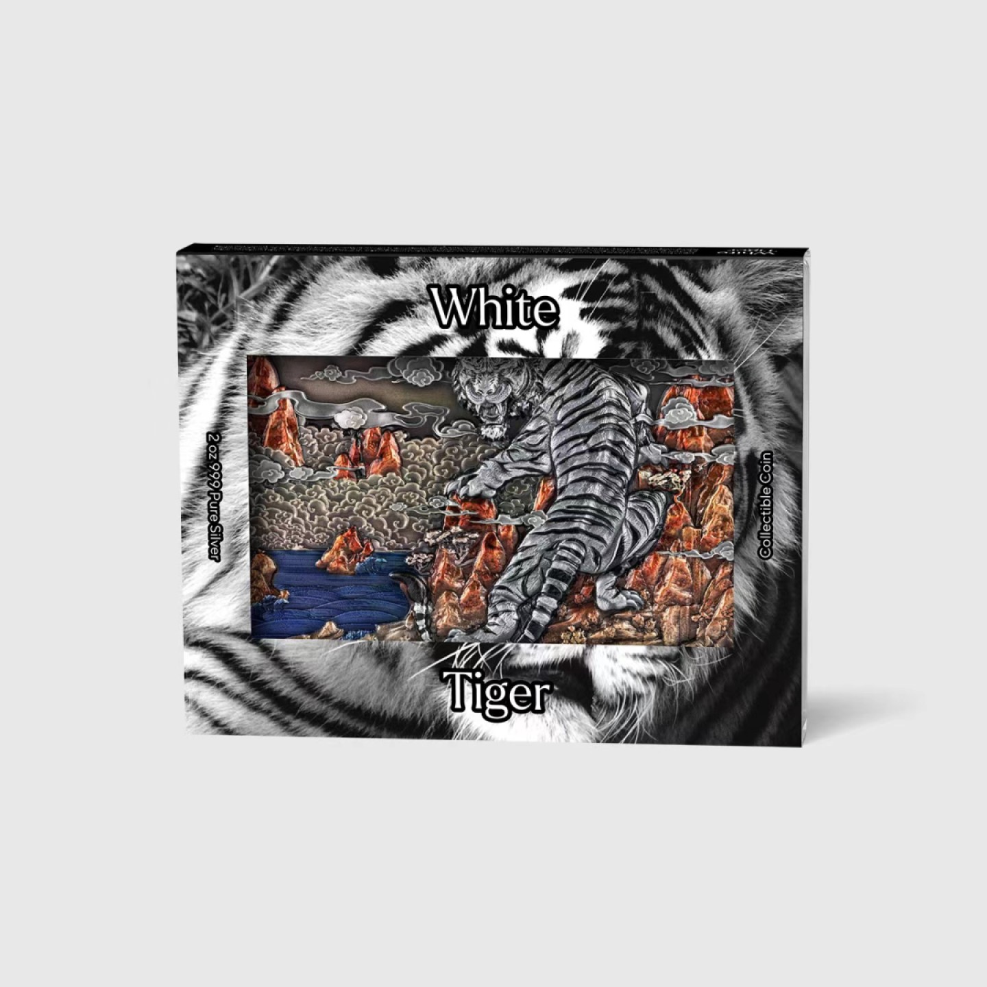 【预售】2022 上古六神兽-白虎 The White Tiger 【预售】上古六神兽-白虎 The White Tiger  2022