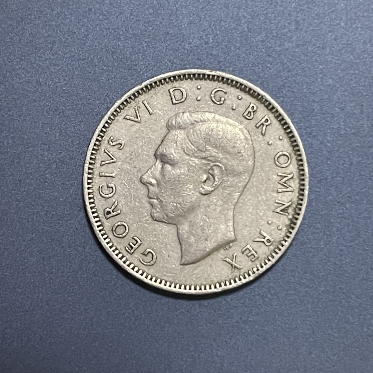 外国硬币0元起拍（23） 1948英国乔治六世1先令