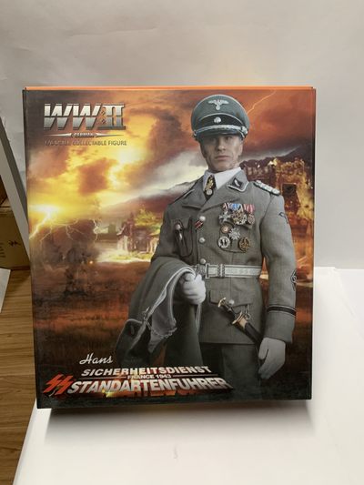 零元拍：DID 80080 1/6 帝国保安局党卫军旗队长 - 零元拍：DID 80080 1/6 帝国保安局党卫军旗队长