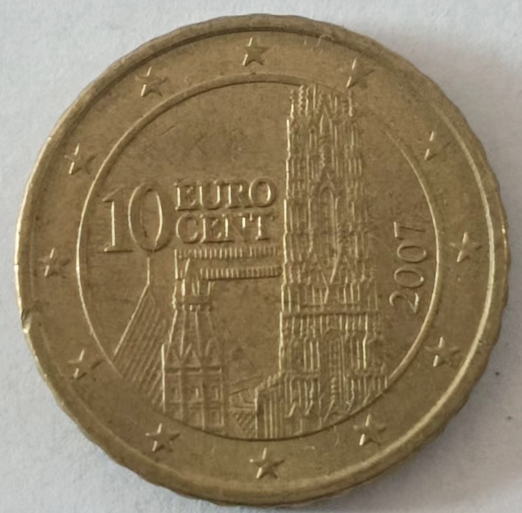 泡泡堂第139期  世界硬币专场（无押金，无佣金，捡漏，全场20包邮，偏远地区除外） 奥地利十欧分