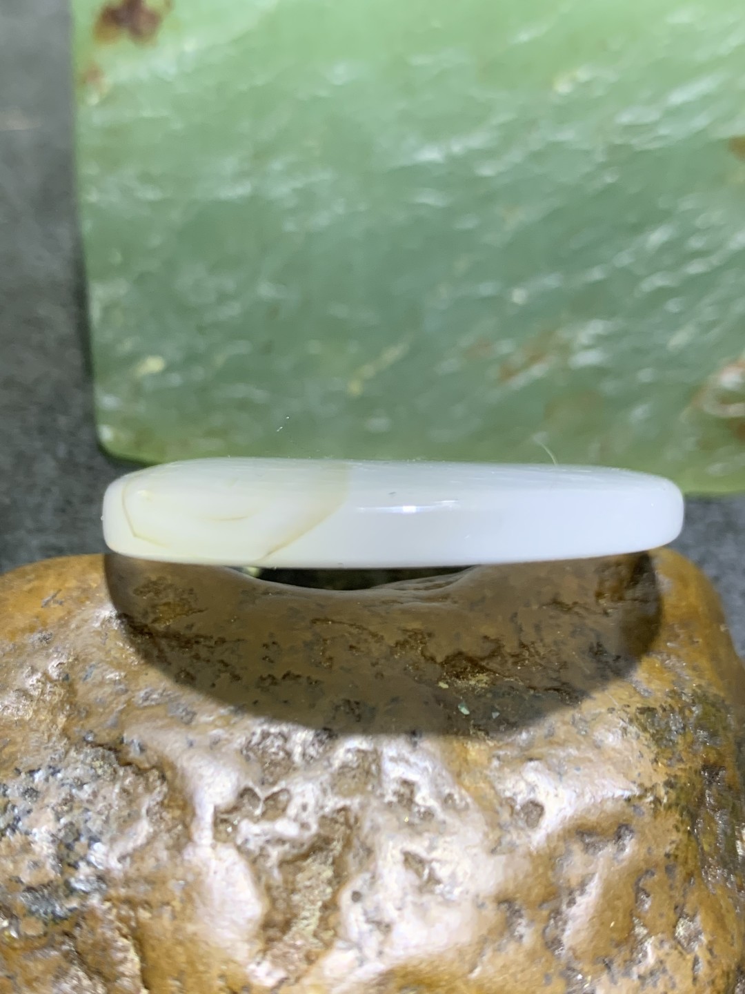 精美高玉化冰透海洋玉髓水滴形吊坠一个！