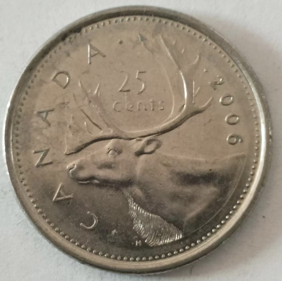 泡泡堂第139期  世界硬币专场（无押金，无佣金，捡漏，全场20包邮，偏远地区除外） 加拿大2006年25分