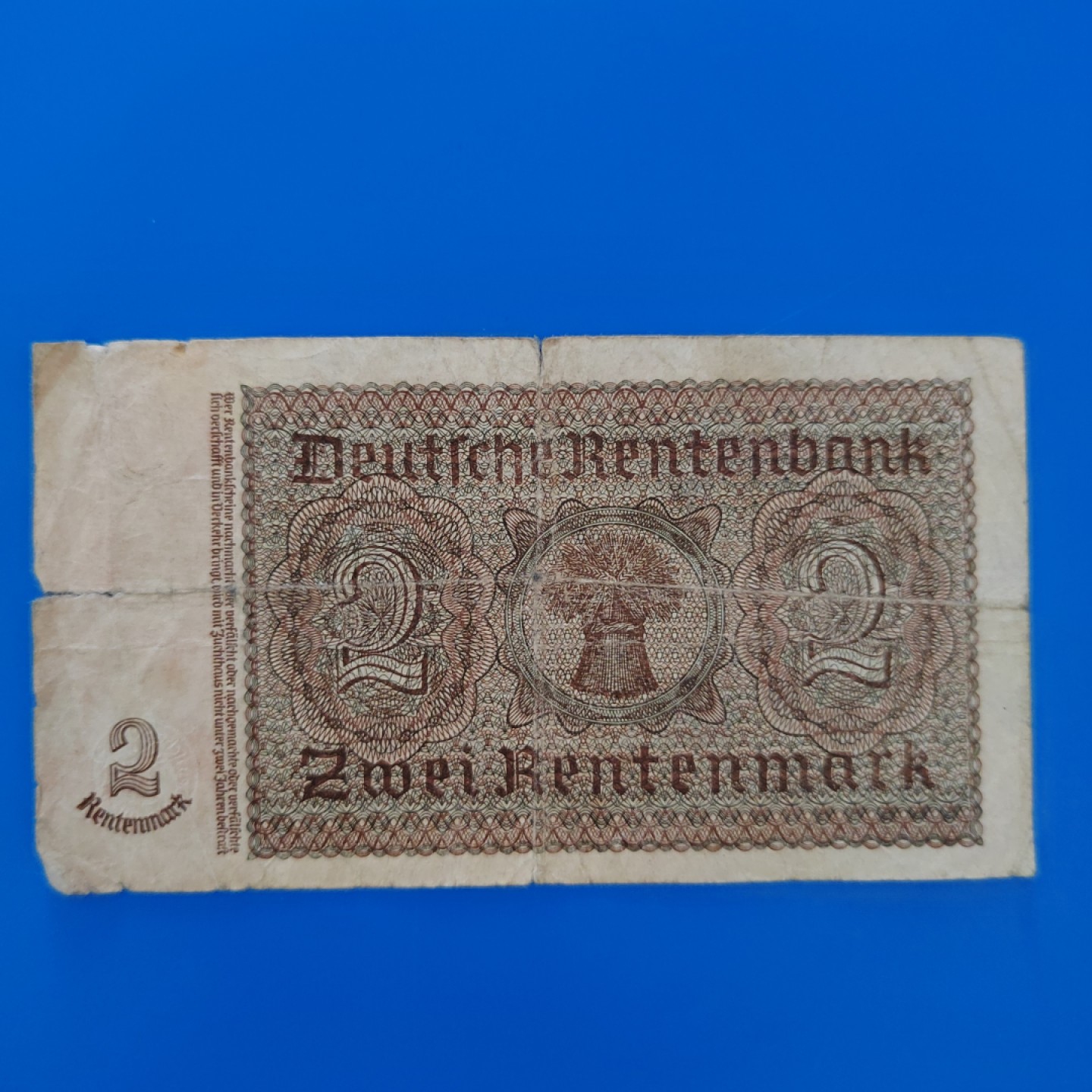 王之爱好～外国纸币 1937年，2马克，德国纸币