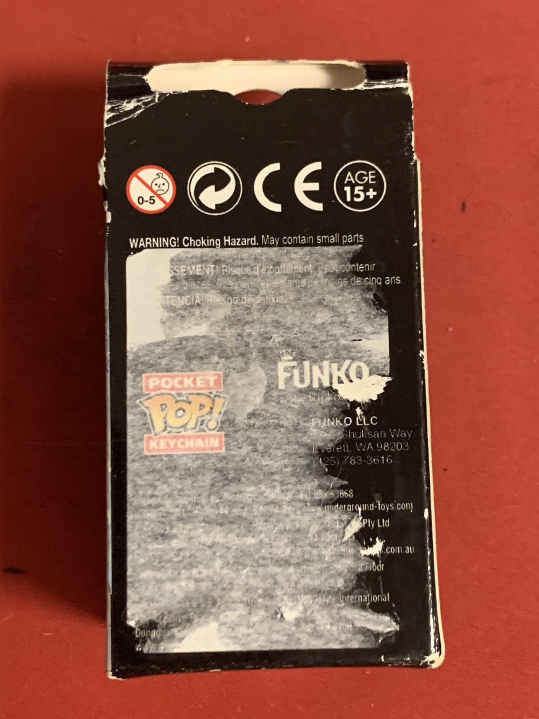 零元拍：雷神 克里斯.海姆斯沃斯亲笔签名POP FUNCO《复仇者联盟：奥创纪元》方头钥匙扣，全新