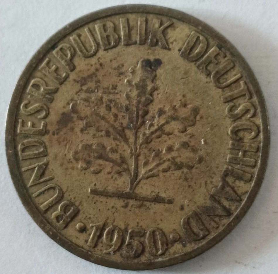 泡泡堂第139期  世界硬币专场（无押金，无佣金，捡漏，全场20包邮，偏远地区除外） 德国1950年十分